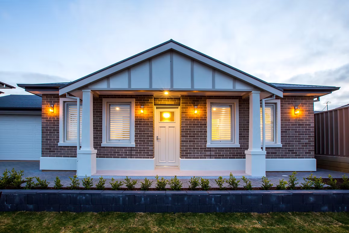 Modern home built by expert builder at Built Solutions